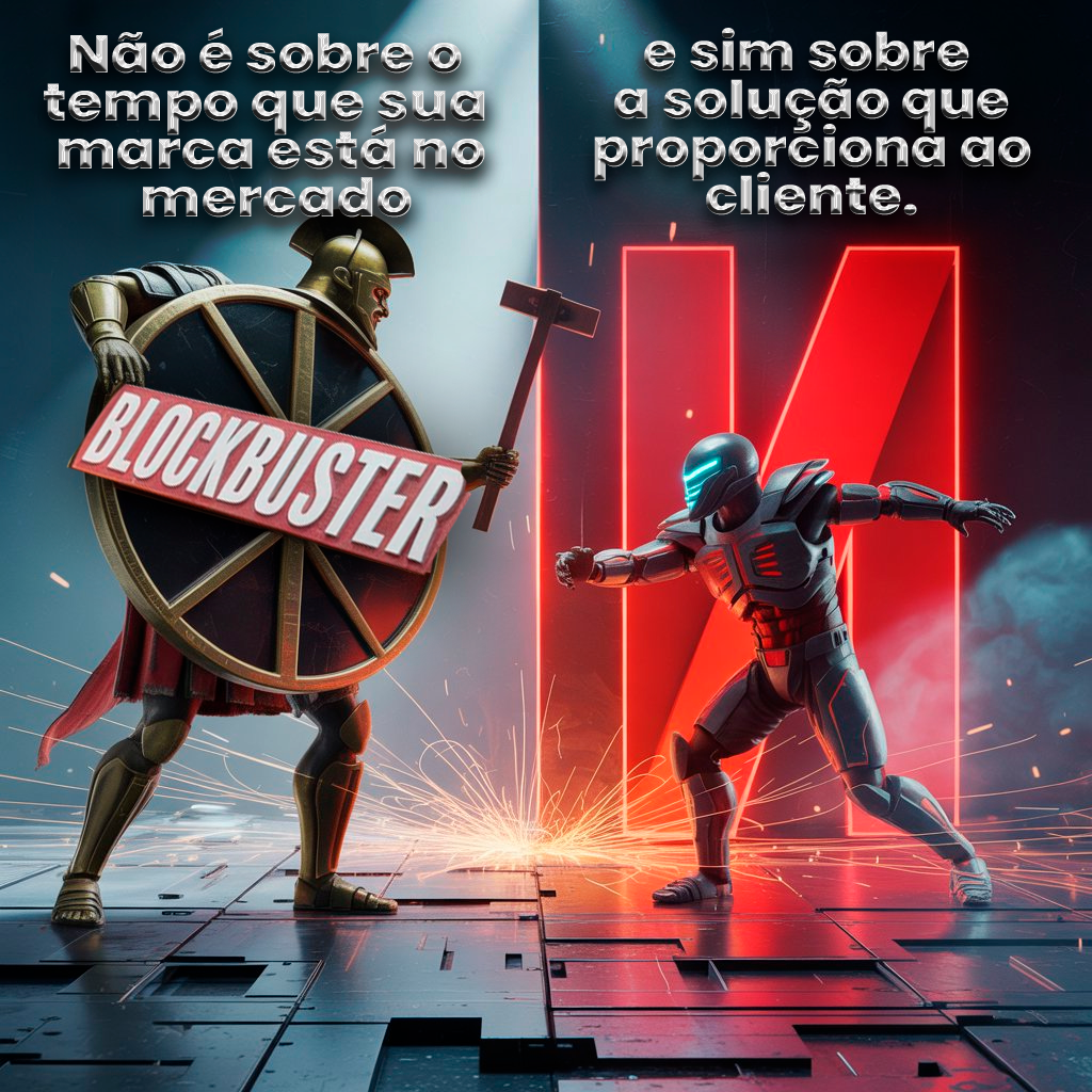 Não é sobre o tempo que sua marca está no mercado, e sim sobre as soluções que ela&nbsp;proporciona!